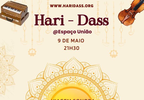 Concerto Meditativo & Círculo de Mantras com Hari-Dass, espaço união